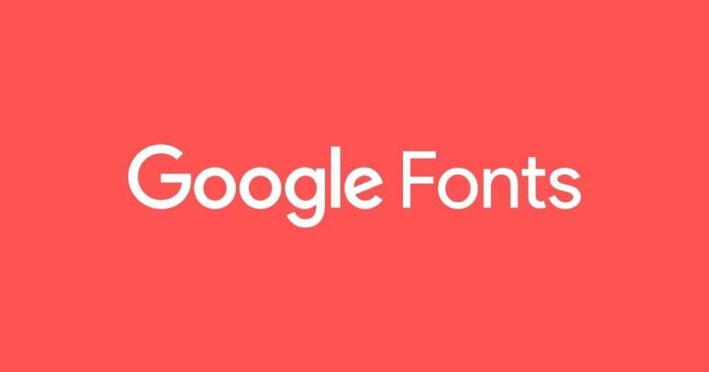 Google Font - Choix de typo web