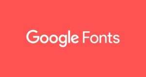 Google Font - Choix de typo web